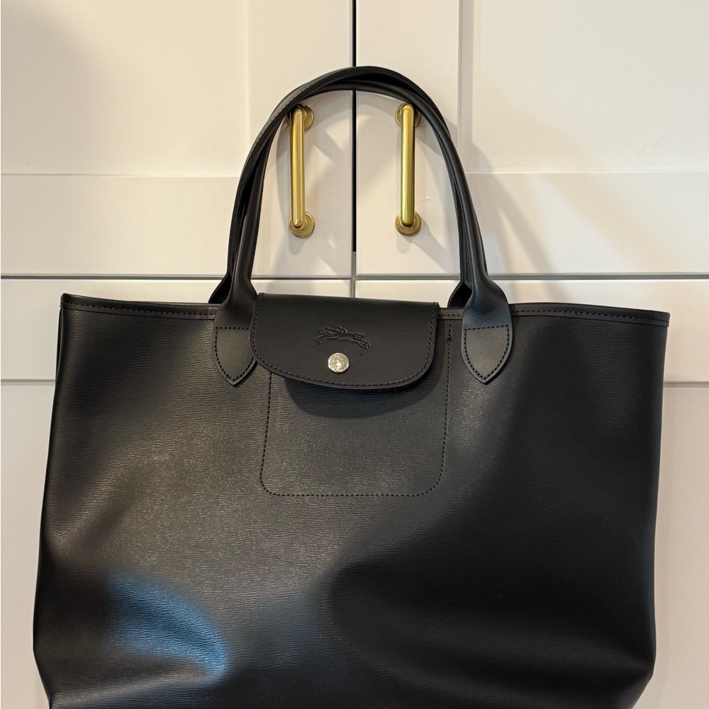 Longchamp Le Pliage City Coated Tote